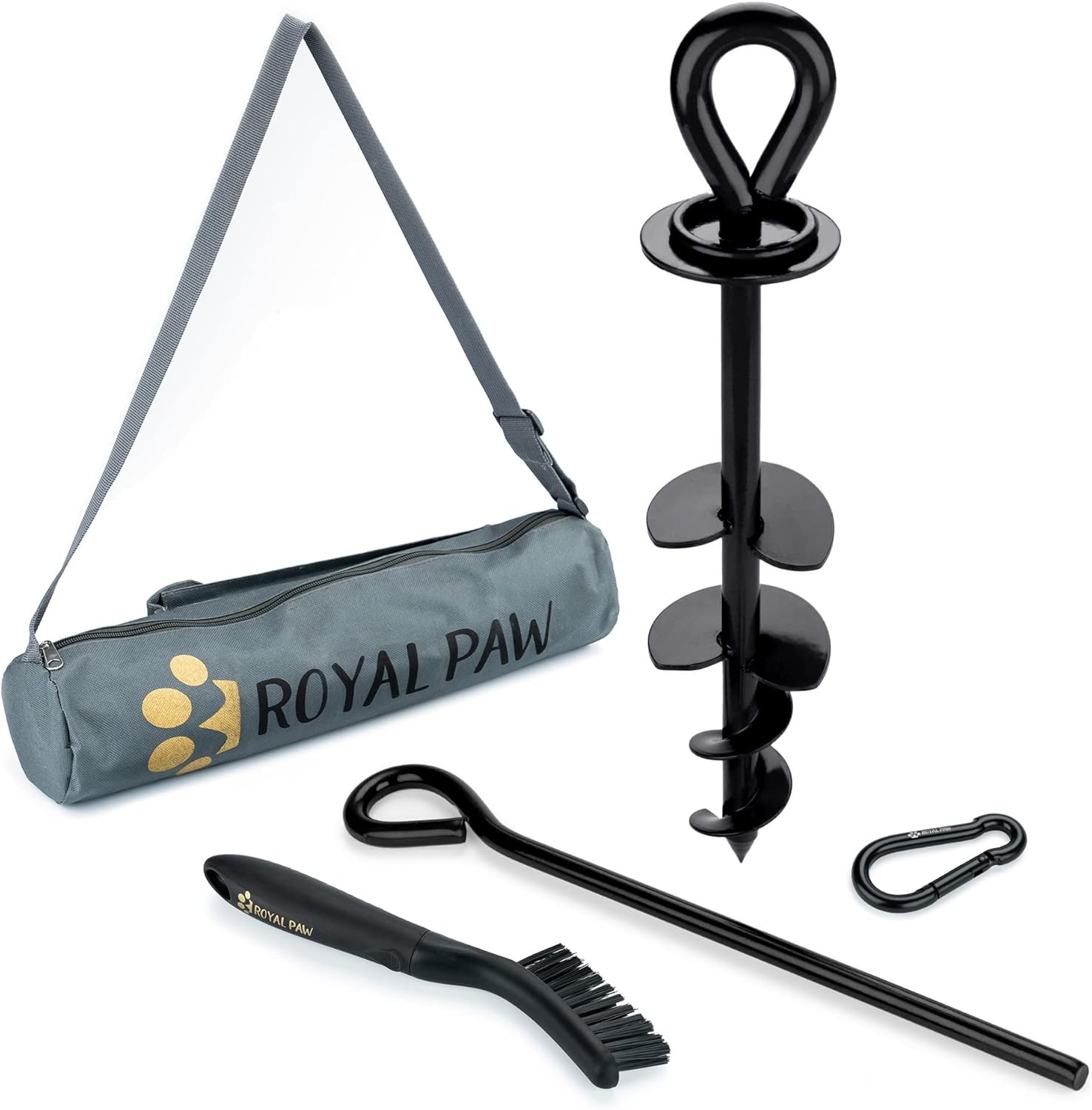 Heavy Duty Dog Tie Out Stake – Secure Ground Anchor for Large Dogs