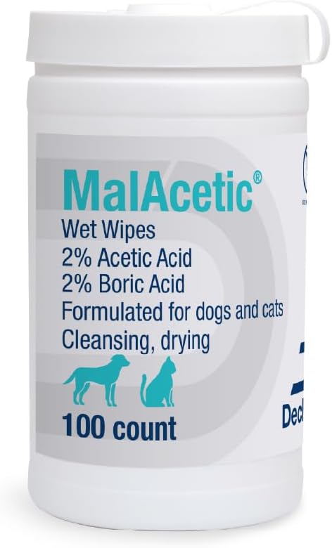 Wet Wipes for Dogs and Cats, 100 ct
